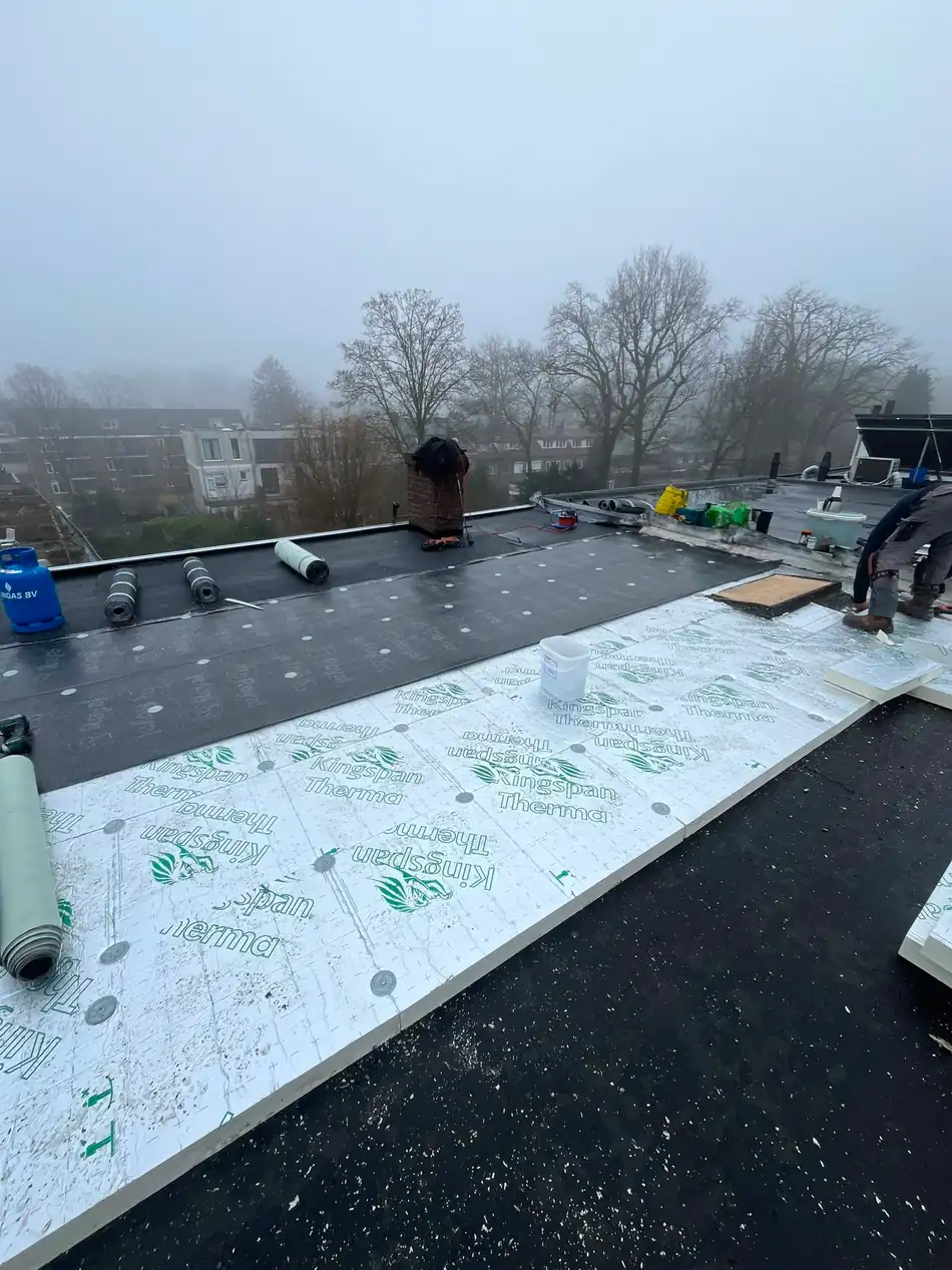 Dakisolatie plaatsen door Berteck